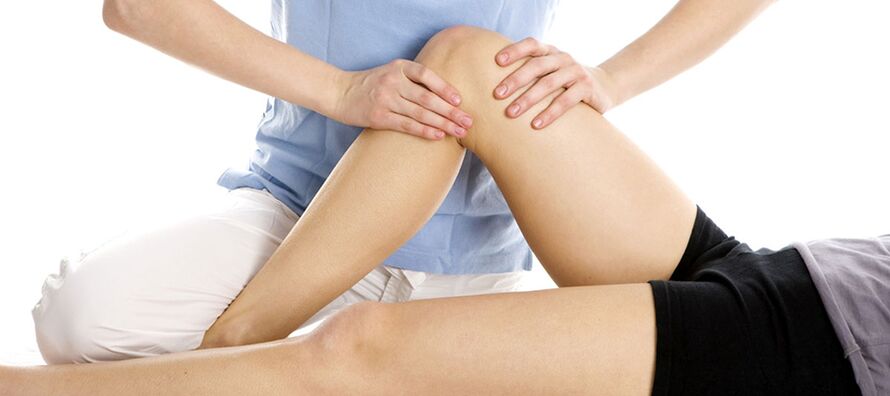 Massageverfahren bei Arthrose des Kniegelenks